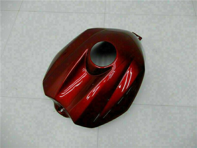 Yamaha YZF R1 Motorrad Verkleidung 2004-2006 - Kastanienbraun Rot Matt Schwarz