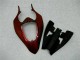 Yamaha YZF R1 Motorrad Verkleidung 2004-2006 - Kastanienbraun Rot Matt Schwarz