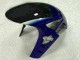 Yamaha YZF R1 Motorrad Verkleidung 2015-2019 - Blau Silber Schwarz Grun MoviStar