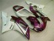 Yamaha YZF R6 Motorrad Verkleidung 1998-2002 - Weiss Lila
