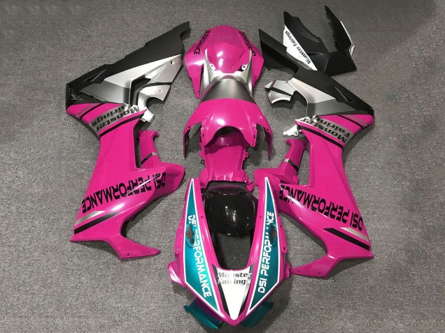 Honda CBR1000RR Motorrad Verkleidung 2017-2023 - Rosa Hellblau Weiss Silber Matt Schwarz DSI Performance