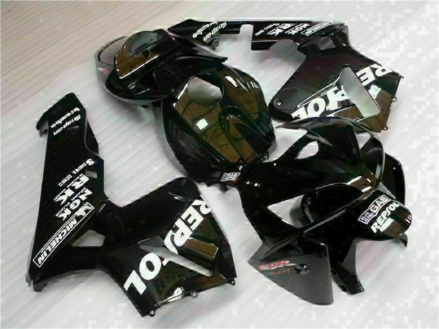 Honda CBR600RR Motorrad Verkleidung 2005-2006 - Schwarz Repsol