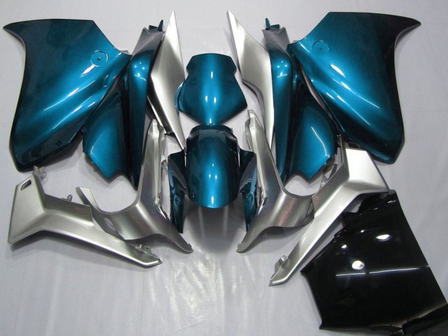 Honda VFR 1200 Motorrad Verkleidung 2010-2014 - Silber Hellblau