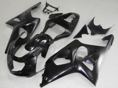Suzuki GSXR 1000 Motorrad Verkleidung 2000-2002 - Matt Schwarz