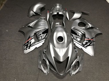 Suzuki GSXR 1300 Motorrad Verkleidung 2008-2020 - Flussiges Silber Rot