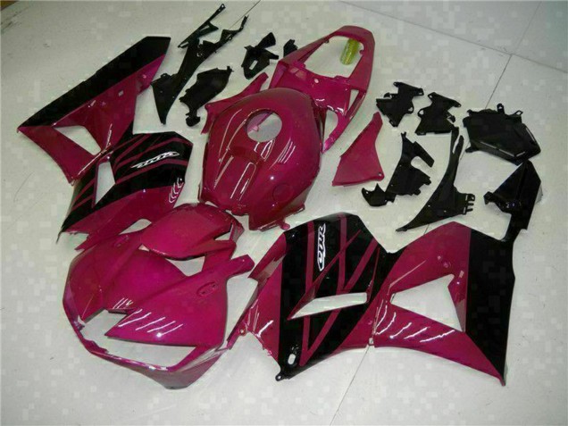 Honda CBR600RR Motorrad Verkleidung 2013-2023 - Lila Glanzendes Schwarz