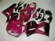 Honda CBR600RR Motorrad Verkleidung 2013-2023 - Lila Glanzendes Schwarz