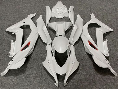Kawasaki ZX10R Motorrad Verkleidung 2016-2020 - Perl Weiss Rotmen