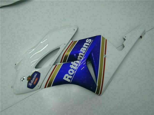 Honda CBR1000RR Motorrad Verkleidung 2004-2005 - Weiss Blau Gelb Rothmans