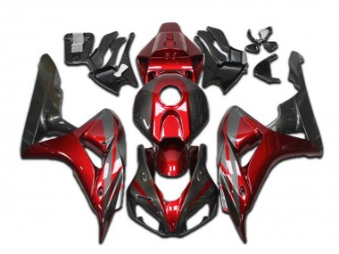 Honda CBR1000RR Motorrad Verkleidung 2004-2005 - Rot Grau Glanzendes Schwarz