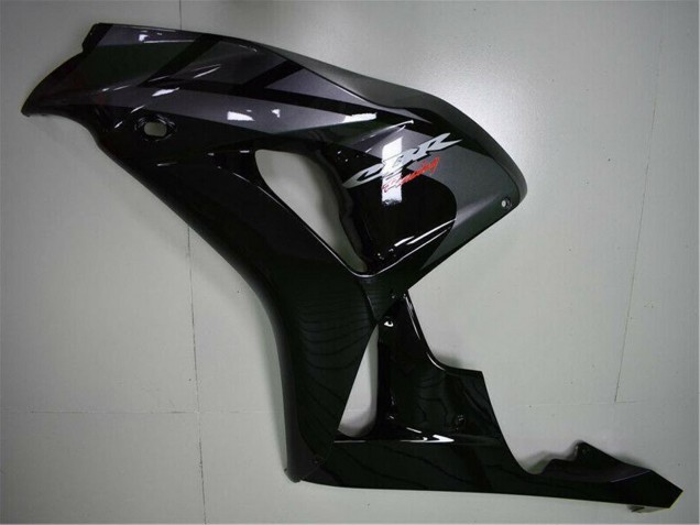 Honda CBR1000RR Motorrad Verkleidung 2004-2005 - Glanzendes Schwarz Grau