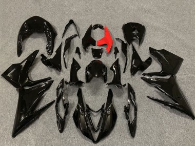 Triumph Daytona 675 Motorrad Verkleidung 2013-2016 - Glanzendes Schwarz