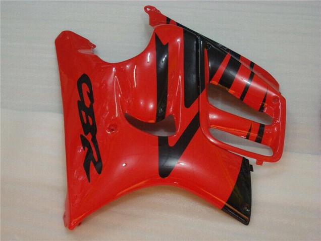 Honda CBR600 F3 Motorrad Verkleidung 1995-1996 - Rot Glanzendes Schwarz