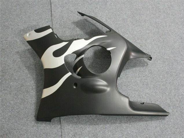 Honda CBR600 F3 Motorrad Verkleidung 1995-1996 - Weiss Matt Schwarz Flamme
