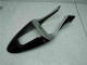 Honda CBR600 F4i Motorrad Verkleidung 2001-2003 - Glanzendes Schwarz Silber SevenStars