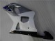 Suzuki GSXR 600/750 Motorrad Verkleidung 2001-2003 - Weiss Silber Blau Schwarz