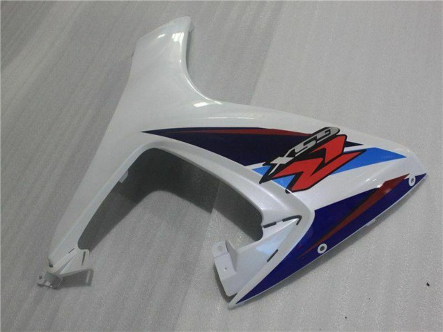 Suzuki GSXR 600/750 Motorrad Verkleidung 2006-2007 - Weiss Blau Schwarz Rot