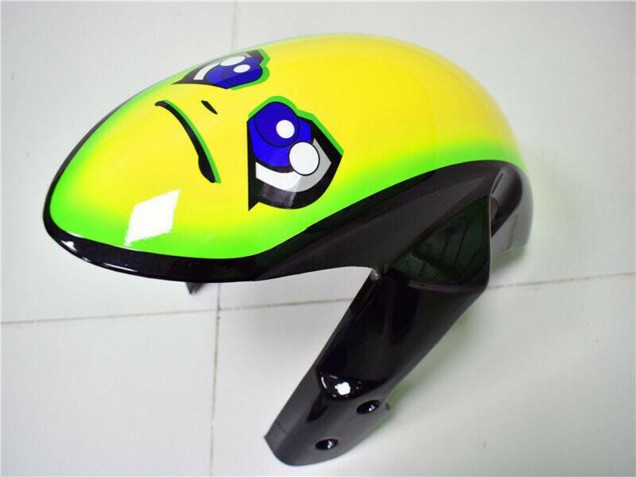 Suzuki GSXR 600/750 Motorrad Verkleidung 2008-2010 - Blau Gelb Hai