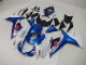Suzuki GSXR 600/750 Motorrad Verkleidung 2011-2024 - Weiss Blau Schwarz Rot