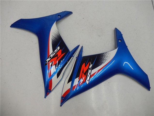 Suzuki GSXR 600/750 Motorrad Verkleidung 2011-2024 - Weiss Blau Schwarz Rot