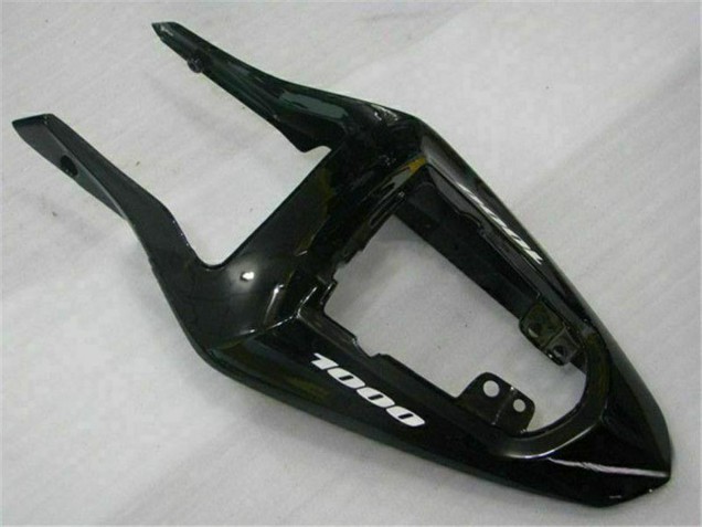 Suzuki GSXR 1000 Motorrad Verkleidung 2003-2004 - Glanzendes Schwarz Gold Flamme