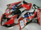 Suzuki GSXR 1000 Motorrad Verkleidung 2003-2004 - Rot Schwarz Blau Yoshimura