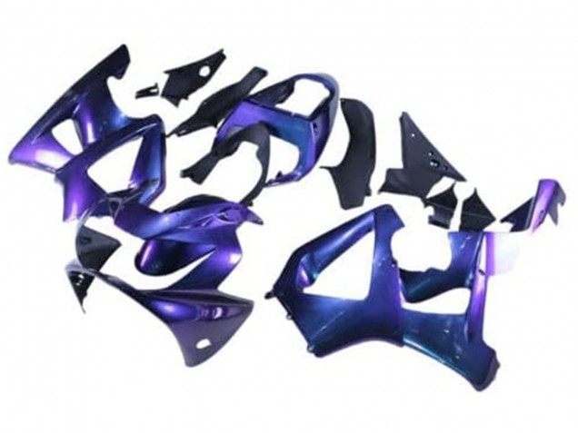Honda CBR900RR 929 Motorrad Verkleidung 2000-2001 - Chameleon Blau Lila
