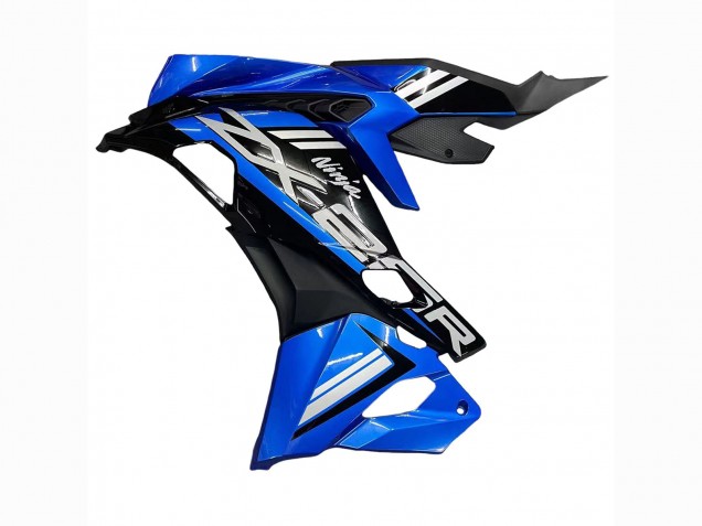 Kawasaki ZX25R ZX-25R Motorrad Verkleidung 2019-2025 - Blau Weiss Matt Schwarz