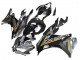 Kawasaki ZX25R ZX-25R Motorrad Verkleidung 2019-2025 - Grau Gold Glanzendes Schwarz