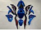 Kawasaki ZX25R ZX-25R Motorrad Verkleidung 2019-2025 - Blau Rot Grau