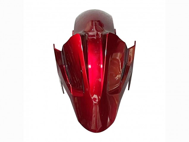 Kawasaki Z400 Motorrad Verkleidung 2018-2024 - Bonbon Rot Glanzendes Schwarz