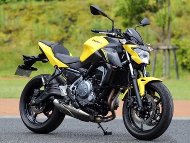 Kawasaki Ninja Z650 Motorrad Verkleidung 2017-2019 - Gelb Schwarz