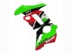 Kawasaki Z1000SX Motorrad Verkleidung 2010-2016 - Grun Rot Glanzendes Schwarz Elf 35