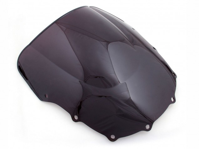 Kawasaki ZZR600 Motorrad Verkleidung 1998-2003 - Rot mit Schwarz Flamme