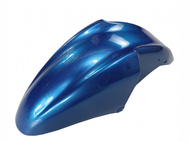 Kawasaki ZZR600 Motorrad Verkleidung 1998-2003 - Blau Silber Schwarz