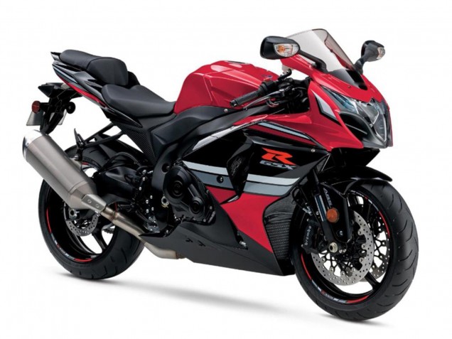 Suzuki GSXR 1000 Motorrad Verkleidung 2009-2016 - Rot Grau