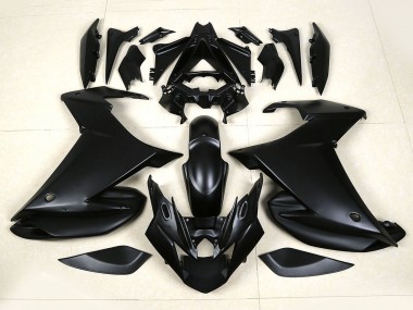 Yamaha FZ6R Motorrad Verkleidung 2009-2015 - Matt Schwarz