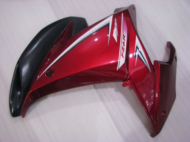 Yamaha FZ6R Motorrad Verkleidung 2009-2015 - Rot Weiss Schwarz