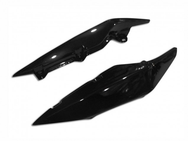 Yamaha FZ6R Motorrad Verkleidung 2009-2015 - Glanzendes Schwarz Weiss