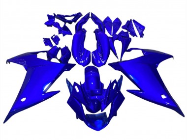 Yamaha FZ6R Motorrad Verkleidung 2009-2015 - Blau