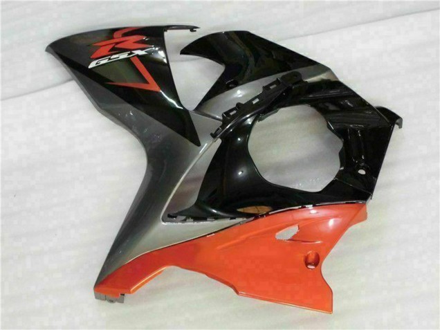 Suzuki GSXR 1000 Motorrad Verkleidung 2009-2016 - Orange Glanzendes Schwarz