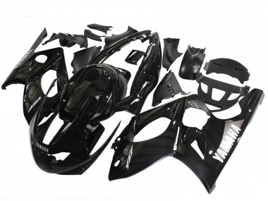 Yamaha YZF600R Thundercat Motorrad Verkleidung 1996-2007 - Glanzendes Schwarz
