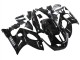 Yamaha YZF600R Thundercat Motorrad Verkleidung 1996-2007 - Glanzendes Schwarz