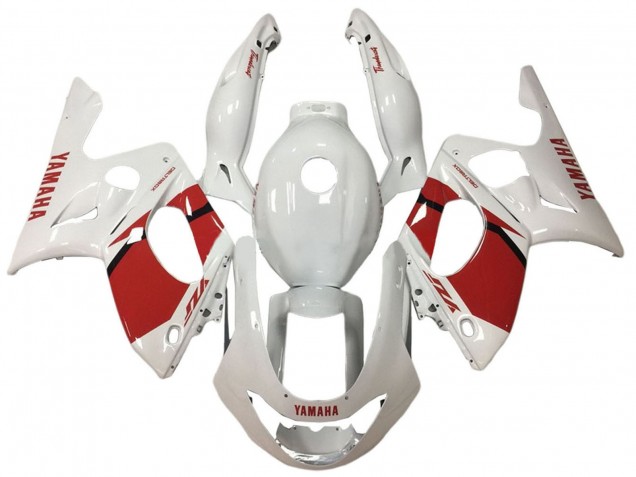 Yamaha YZF600R Thundercat Motorrad Verkleidung 1996-2007 - Weiss Rot