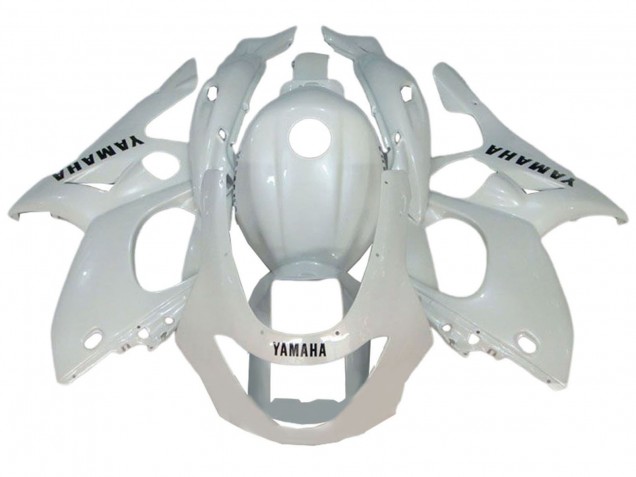 Yamaha YZF600R Thundercat Motorrad Verkleidung 1996-2007 - Glanzendes Weiss