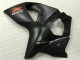 Suzuki GSXR 1000 Motorrad Verkleidung 2009-2016 - Glanzendes Schwarz Matt Schwarz