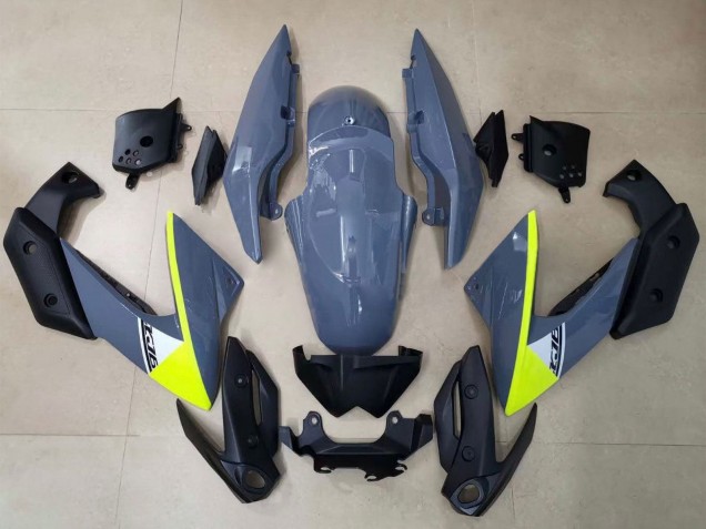 Yamaha XJ6 Motorrad Verkleidung 2009-2012 - Grau Gelb