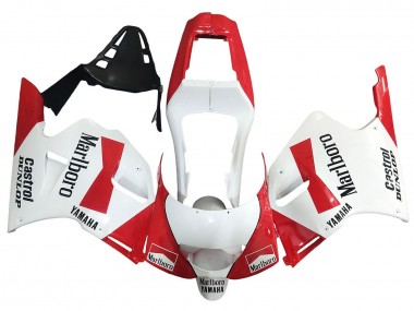 Yamaha TZR250 3XV Motorrad Verkleidung 1991-1994 - Weiss Rot Marlboro Castrol Dunlop
