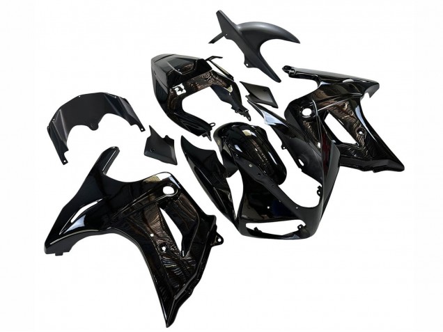 Suzuki SV650 Motorrad Verkleidung 2003-2013 - Glanzendes Schwarz
