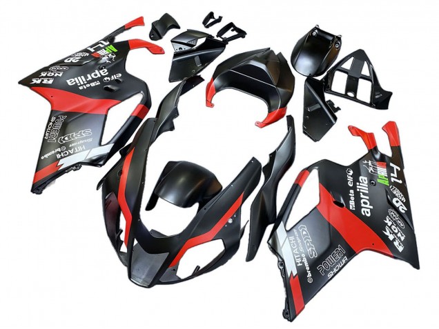 Aprilia RSV1000 Motorrad Verkleidung 2003-2006 - Schwarz Rot